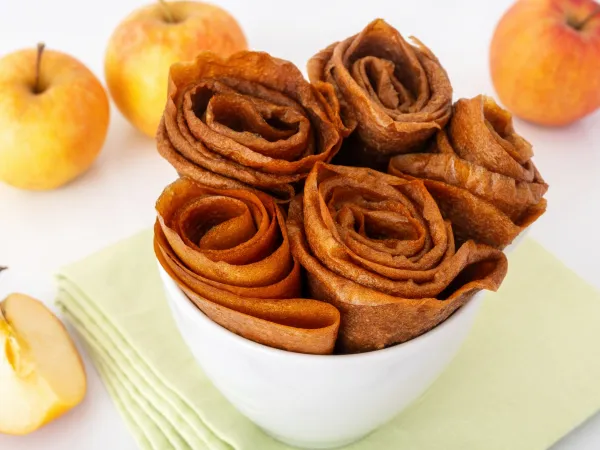 Фото блюда: Пастила из яблок и банана в сушилке