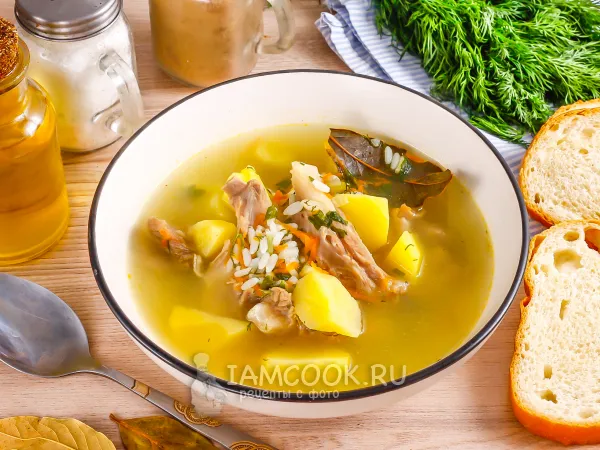 Фото готового блюда: Суп из бараньих ребрышек