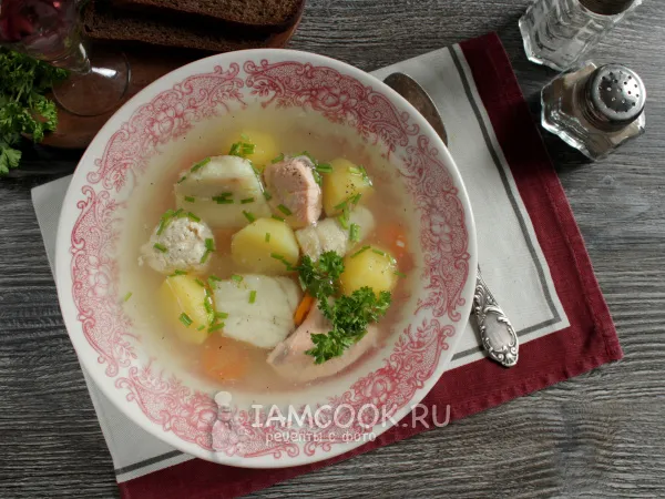 Фото готового блюда: Уха по-царски в домашних условиях