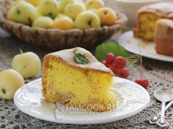 Фото блюда: Шарлотка из ранеток