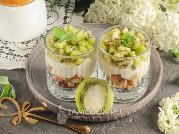 Фото блюда: Трайфл с киви