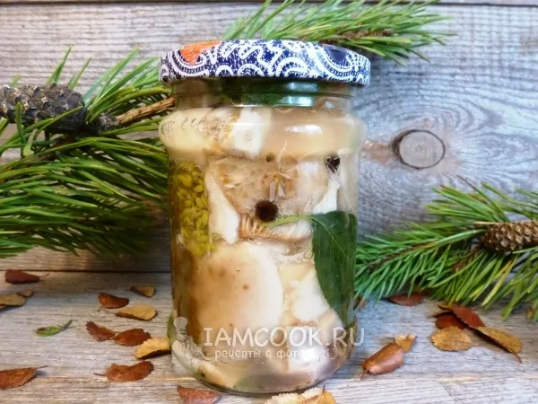 Фото блюда: Засолка сыроежек горячим способом