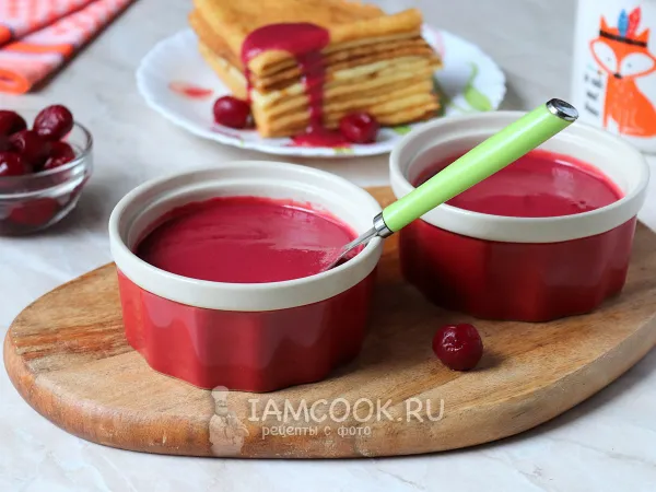 Фото готового блюда: Вишневый курд