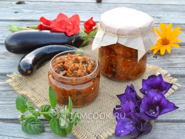 Фото блюда: Баклажанная икра в мультиварке