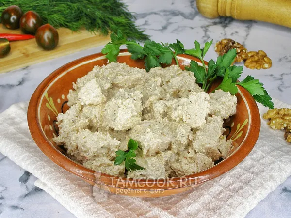 Фото блюда: Сациви из куриной грудки