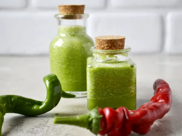 Фото блюда: Соус из чили перца на зиму