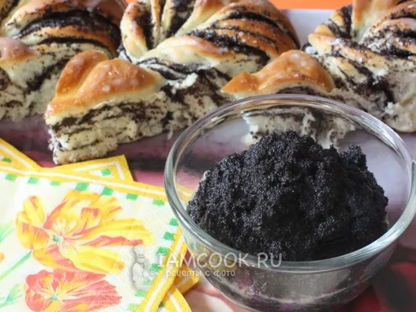 Фото блюда: Маковая начинка для рулетов