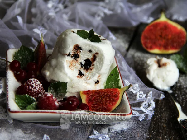 Фото блюда: Десерт из белков и сахара в микроволновке