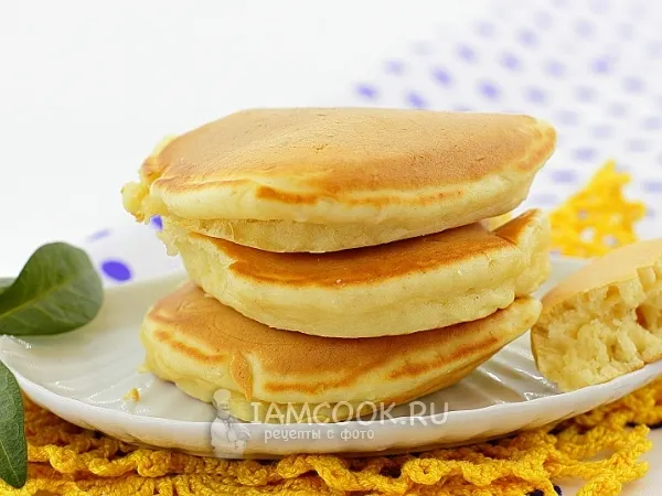 Фото готового блюда: Панкейки Энди Шефа