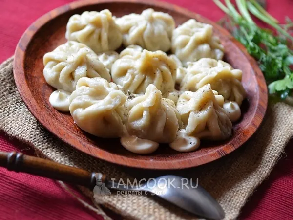 Фото блюда: Хинкали со смешанным фаршем