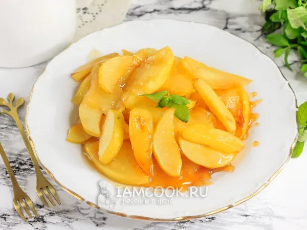 Фото блюда: Жареная айва