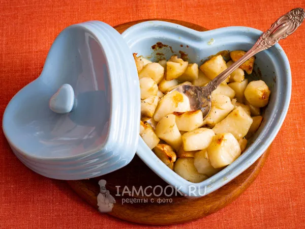 Фото готового блюда: Топинамбур в духовке