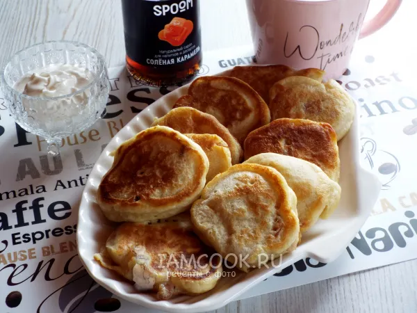 Фото блюда: Оладьи с беконом