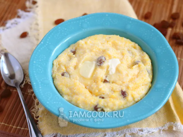 Фото блюда: Кукурузная каша в духовке
