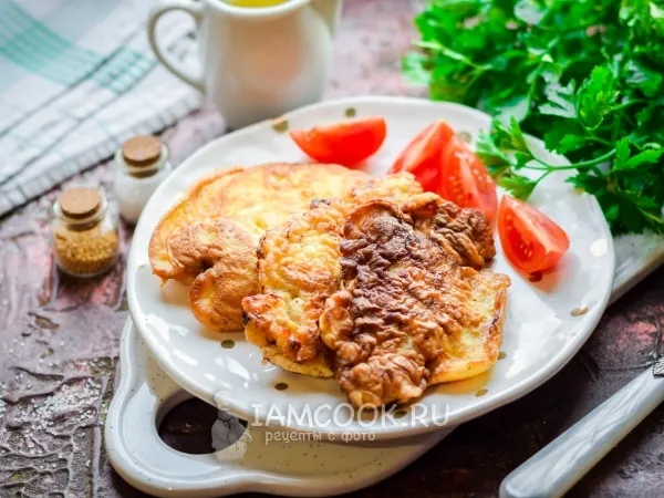 Фото блюда: Отбивные из индейки в сметанном кляре