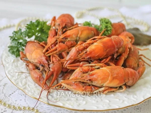 Фото готового блюда: Вареные раки