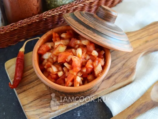 Фото блюда: Индийский чатни из лука