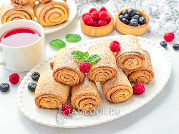 Фото готового блюда: Печенье быстрое творожное