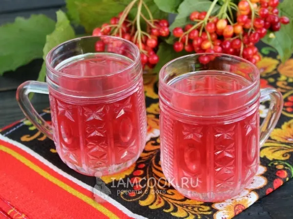 Фото готового блюда: Морс из калины
