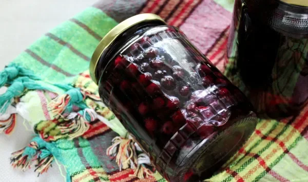 Фото блюда: Компот из ирги на зиму