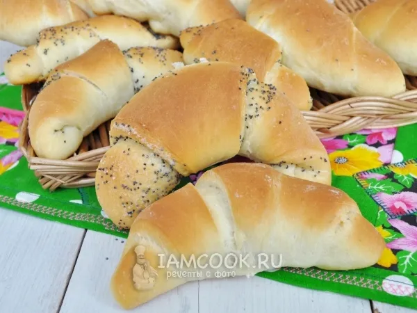 Фото блюда: Рогалики на молоке