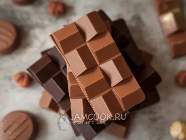 Фото блюда: Темперирование шоколада с Микрио (белого, молочного,тёмного, цветного)