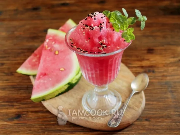 Фото блюда: Арбузный лед