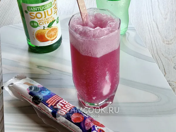 Фото блюда: Соджу с мороженым