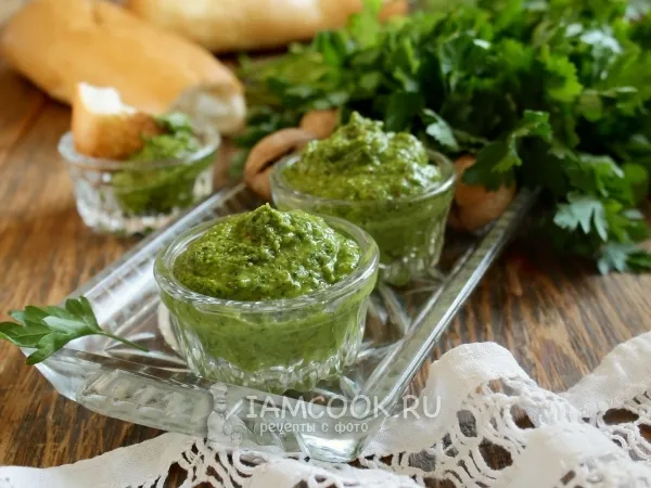 Фото блюда: Песто из петрушки