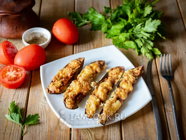 Фото блюда: Хрустящие баклажаны в аэрогриле