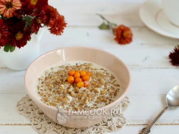 Фото готового блюда: Каша из полбы в мультиварке (на молоке)