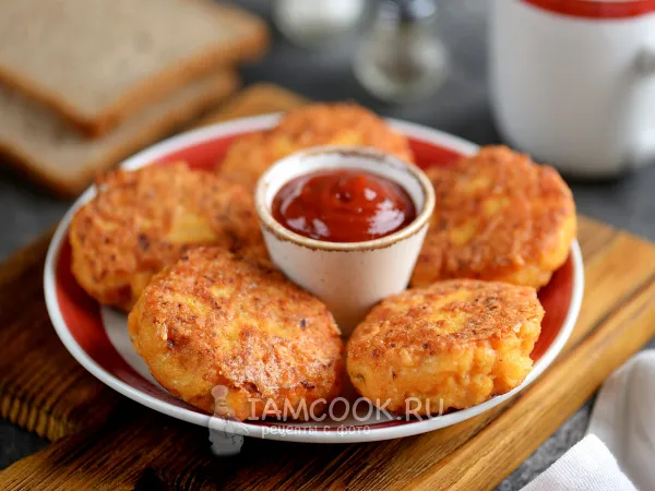 Фото готового блюда: Котлеты из минтая с манкой