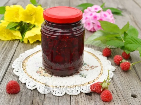 Фото готового блюда: Варенье из малины «Пятиминутка»