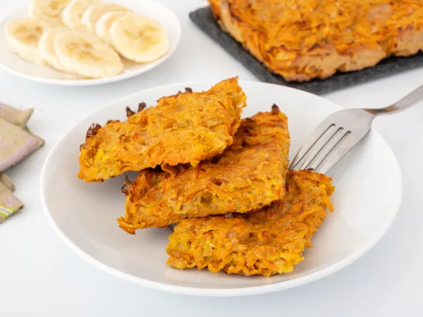 Фото блюда: Диетическая морковная запеканка (ПП)