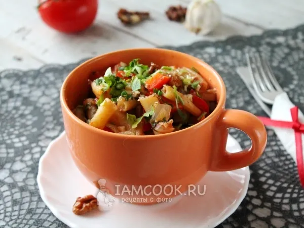 Фото блюда: Лобио из стручковой фасоли