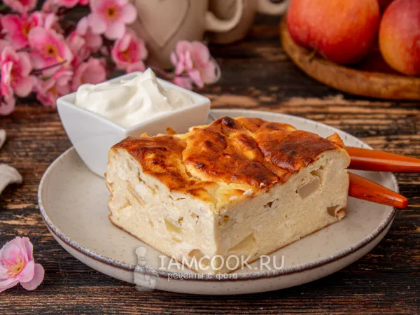 Фото блюда: Творожная запеканка для диабетиков