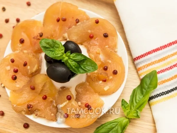 Фото готового блюда: Вяленая куриная грудка