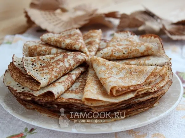 Фото блюда: Гречневые блины «Боярские»