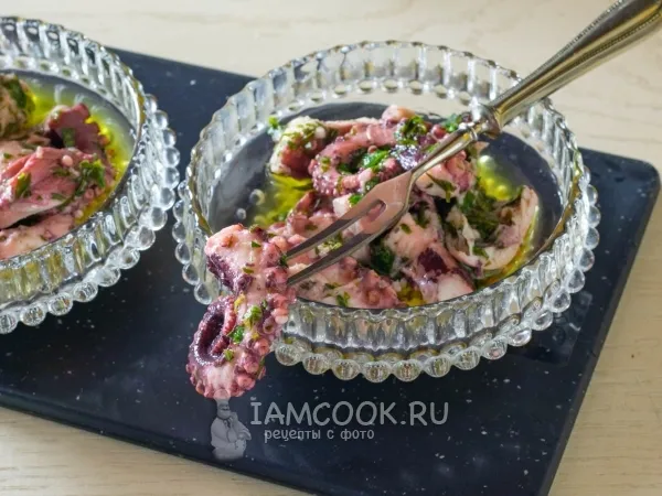 Фото блюда: Маринованные осьминоги