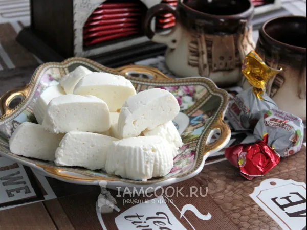 Фото готового блюда: Творожный зефир