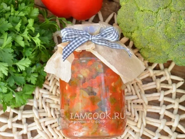 Фото блюда: Лечо из огурцов на зиму