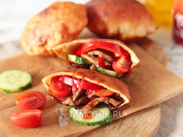 Фото готового блюда: Картофельная пита