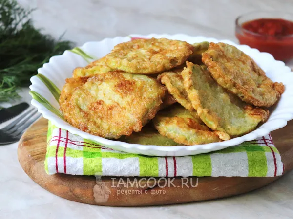 Фото блюда: Отбивные из кабачков