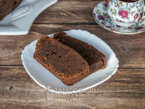 Фото блюда: Веганский брауни (без яиц и молока)