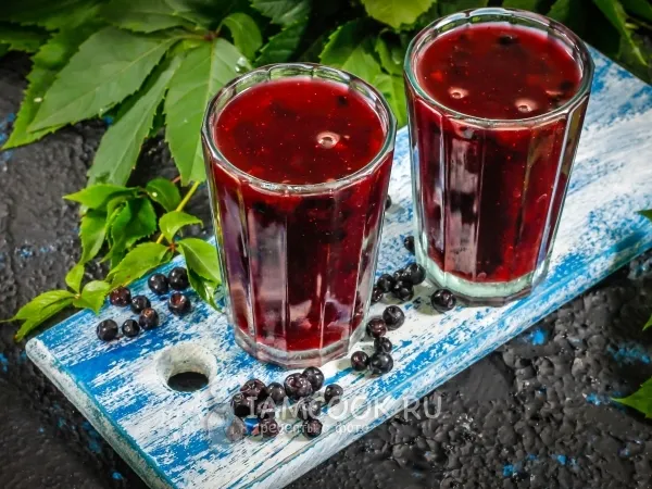 Фото блюда: Кисель из черники