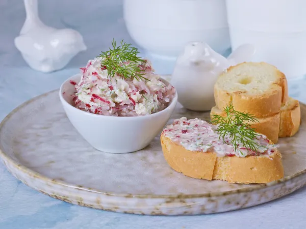 Фото готового блюда: Редиска со сливочным маслом (намазка)