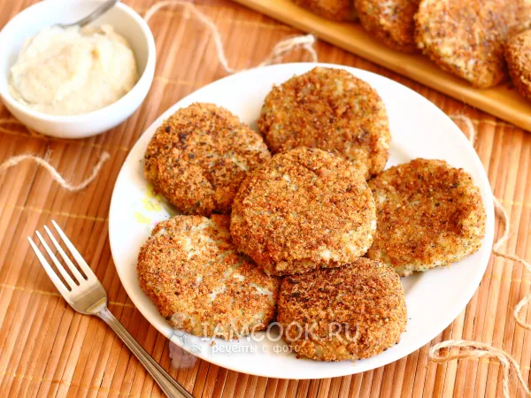 Фото готового блюда: Котлеты из рисовой каши