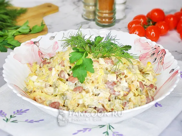 Фото блюда: Салат «Рассвет» (грузинский)