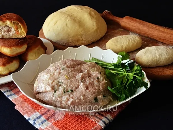 Фото блюда: Начинка из фарша для пирожков и пирогов