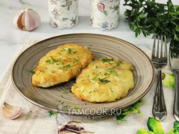 Фото блюда: Куриные отбивные в яичном маринаде